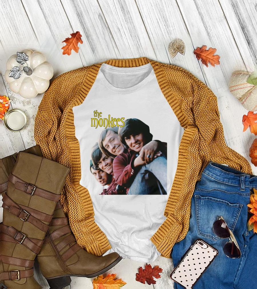 The Monkees Group Photo Smiling T-Shirt