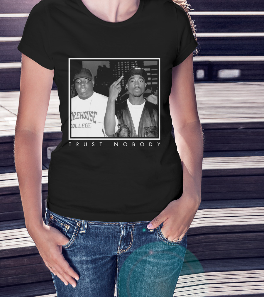 Ntb Trust Nobody Morehouse College Two Rappers T-Shirt