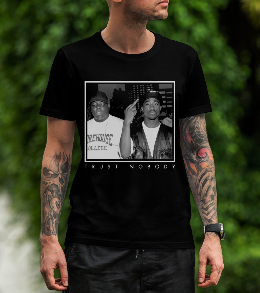 Ntb Trust Nobody Morehouse College Two Rappers T-Shirt