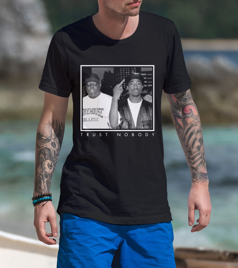 Ntb Trust Nobody Morehouse College Two Rappers T-Shirt