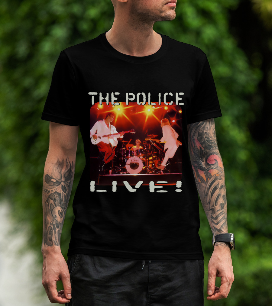 The Police Live! T-Shirt