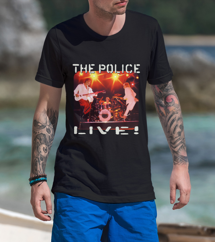 The Police Live! T-Shirt
