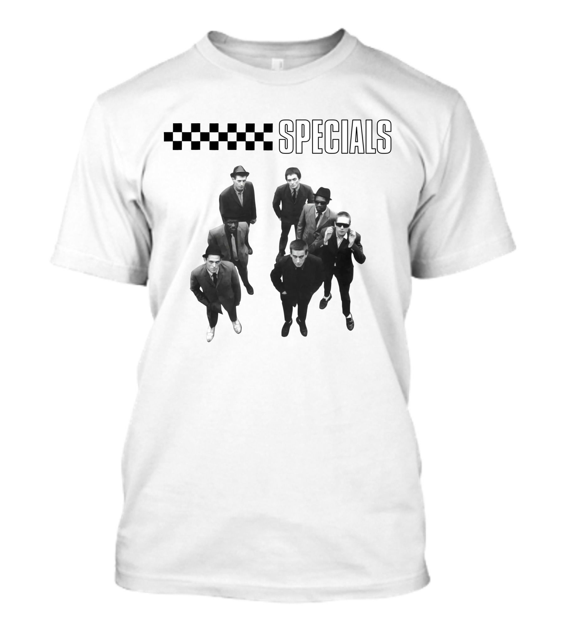 Specials Checkerboard Ska Band Tsp T-Shirt