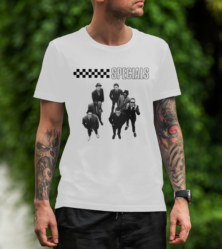 Specials Checkerboard Ska Band Tsp T-Shirt