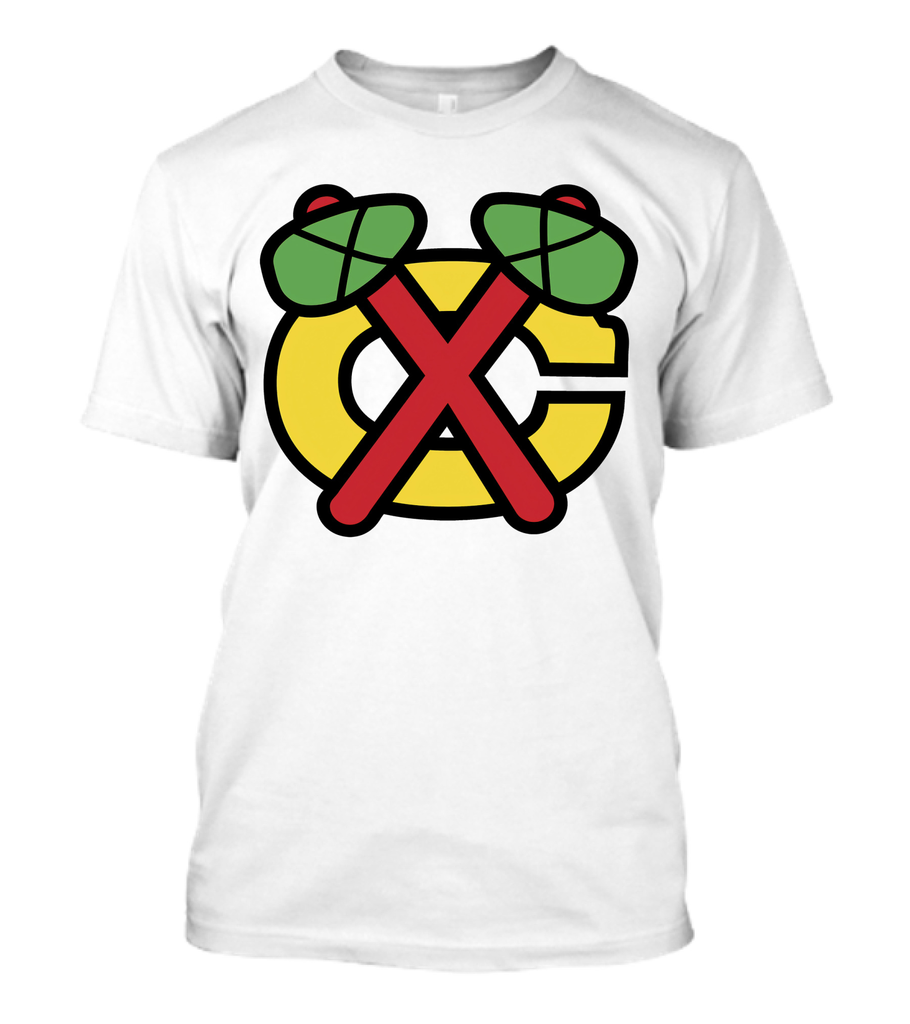 Chicago Blackhawks Classic Crossover Hockey T-Shirt
