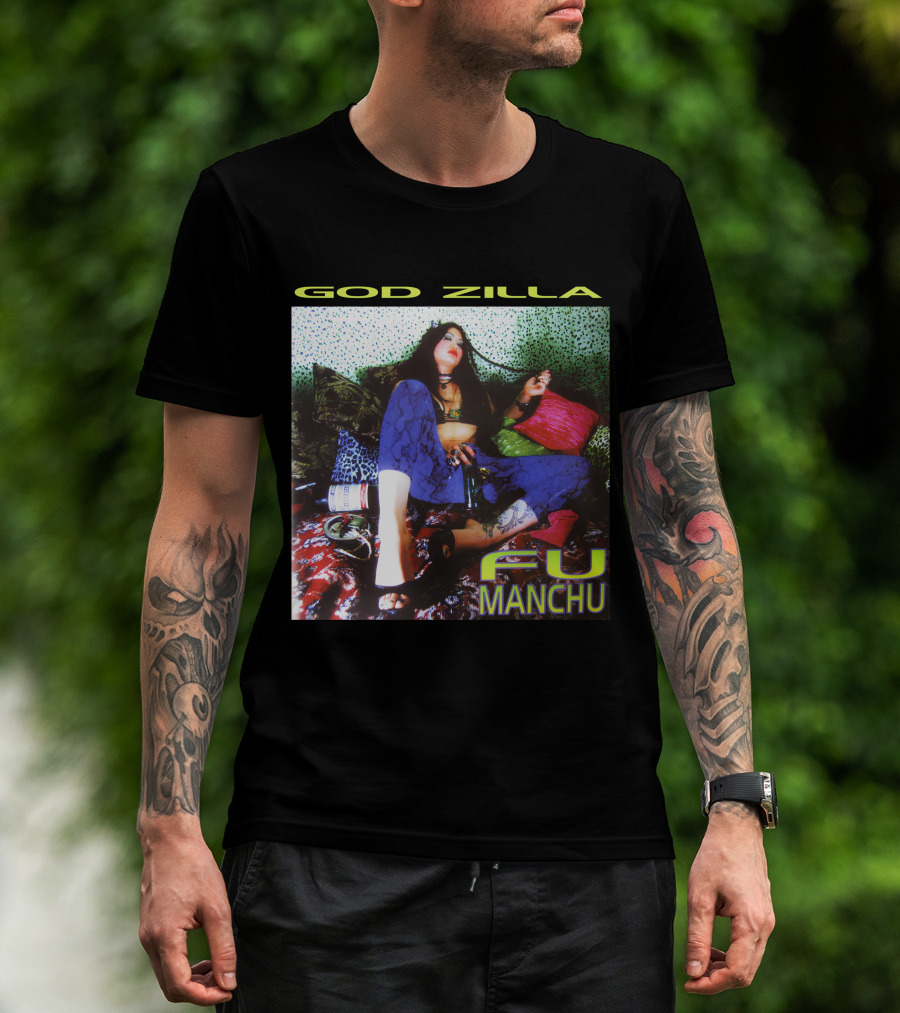 God Zilla Fu Manchu Fmc-33B T-Shirt