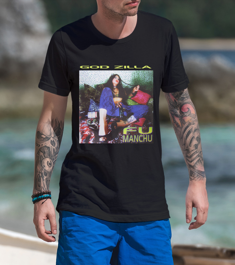 God Zilla Fu Manchu Fmc-33B T-Shirt