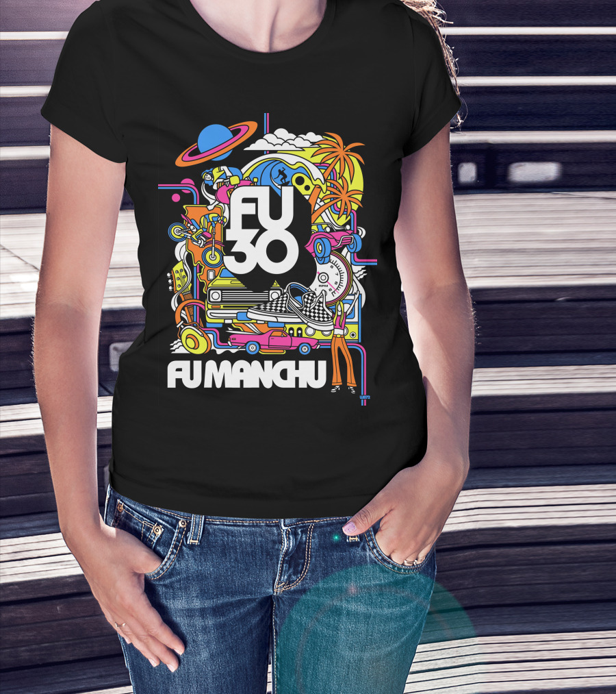 Fu30 Fu Manchu T-Shirt