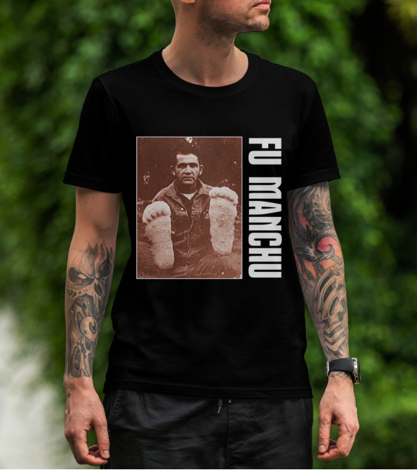 Fu Manchu Bigfoot Photo Fmc-23B T-Shirt