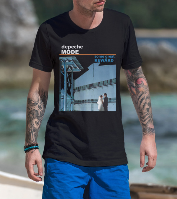 Depeche Mode Some Great Reward Factory Wedding Scene T-Shirt