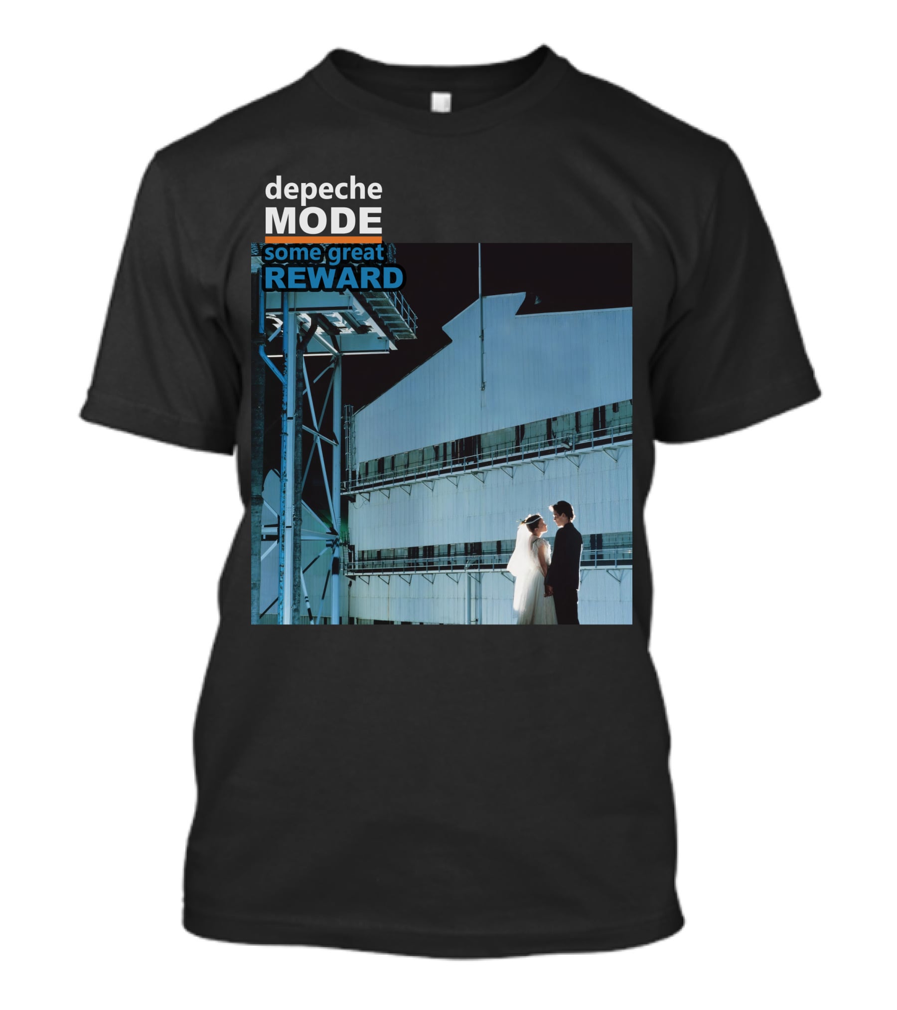 Depeche Mode Some Great Reward Album Cover Night Scene With Bride And Groom T-Shirt