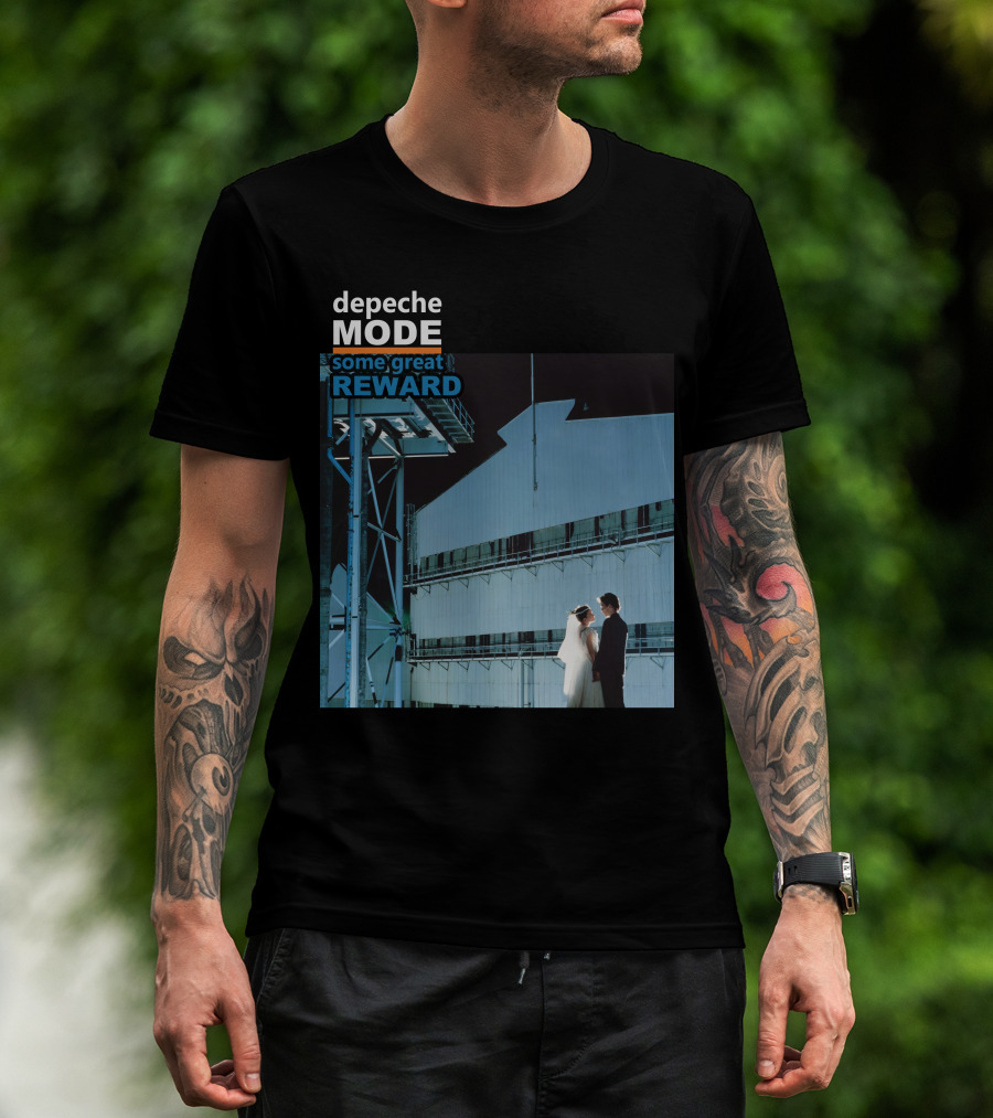 Depeche Mode Some Great Reward Album Cover Night Scene With Bride And Groom T-Shirt