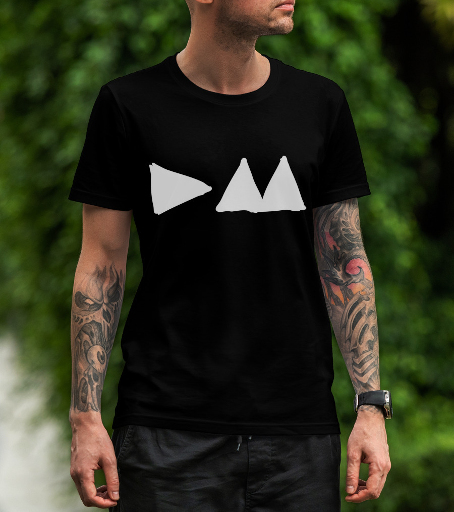 Depeche Mode Delta Machine Triangles T-Shirt