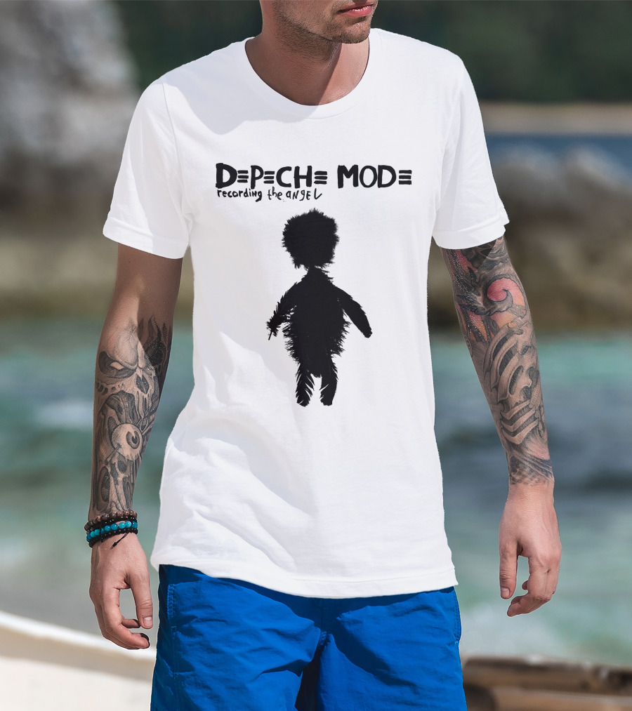 Depeche Mode Recording The Angel Silhouette T-Shirt