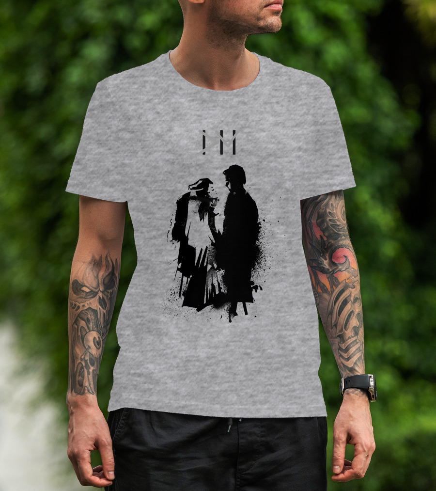 Dpm 44 Shadow Figures Silhouette Artwork T-Shirt