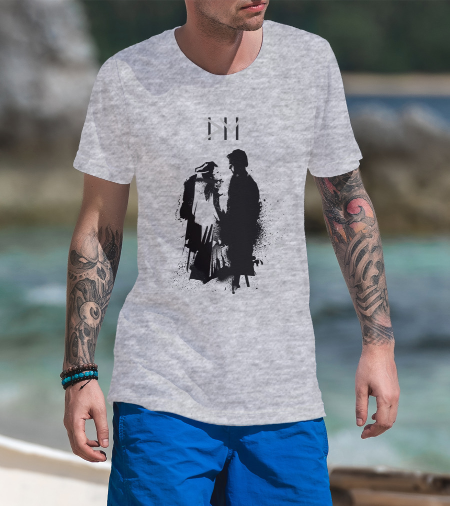 Dpm 44 Shadow Figures Silhouette Artwork T-Shirt