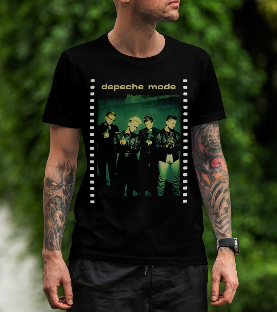 Depeche Mode Film Roll Portraiture T-Shirt
