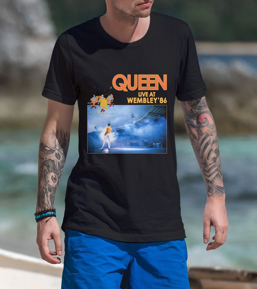 Queen Live At Wembley '86 T-Shirt