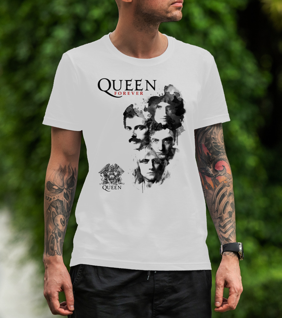 Queen Forever Iconic Band Portrait T-Shirt