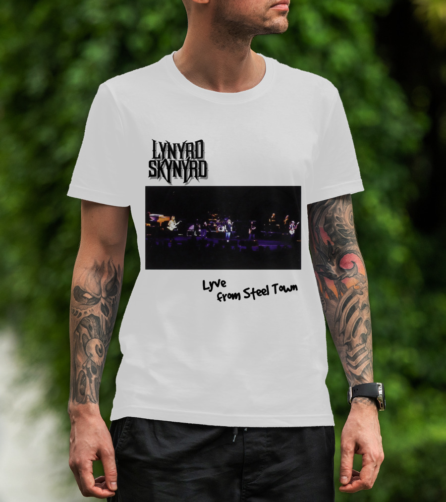 Lynyrd Skynyrd Lyve From Steel Town T-Shirt