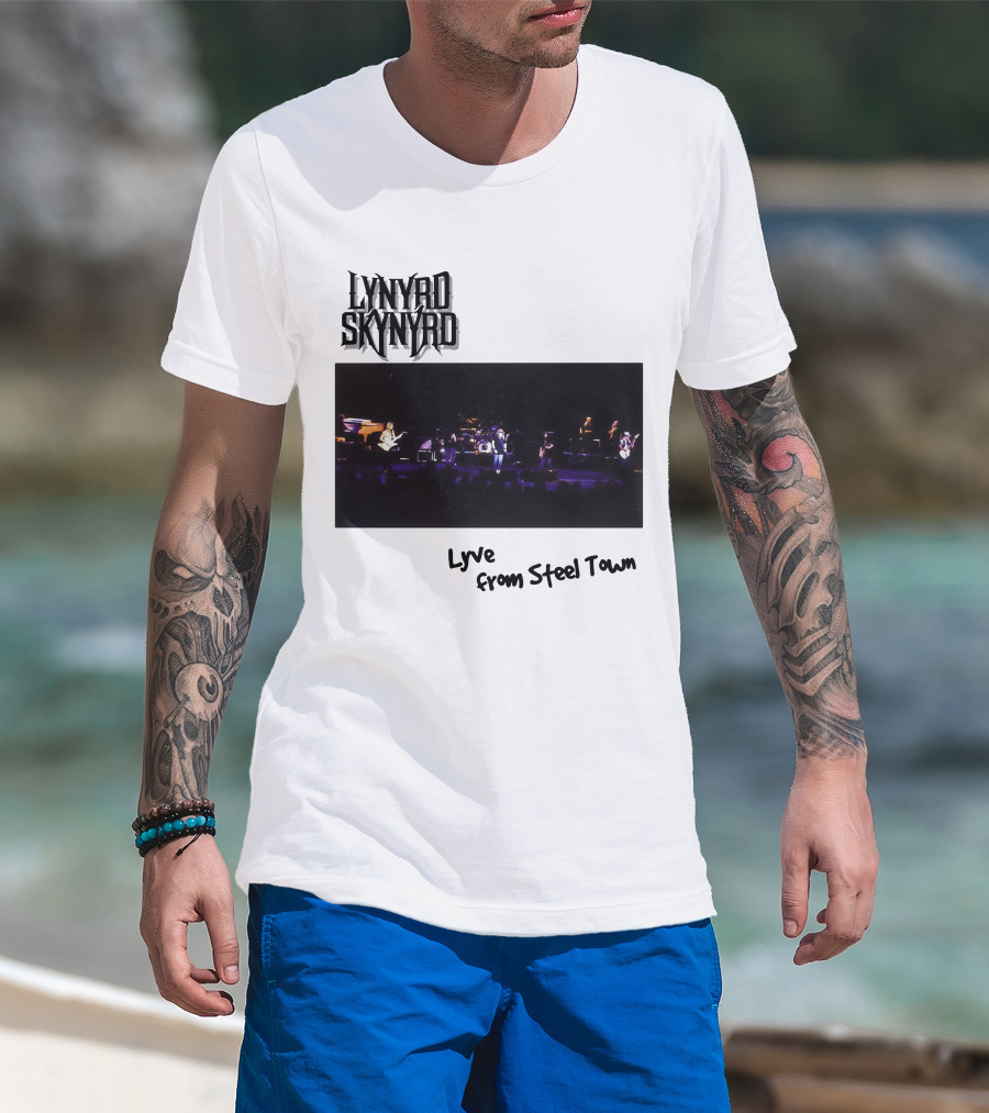 Lynyrd Skynyrd Lyve From Steel Town T-Shirt