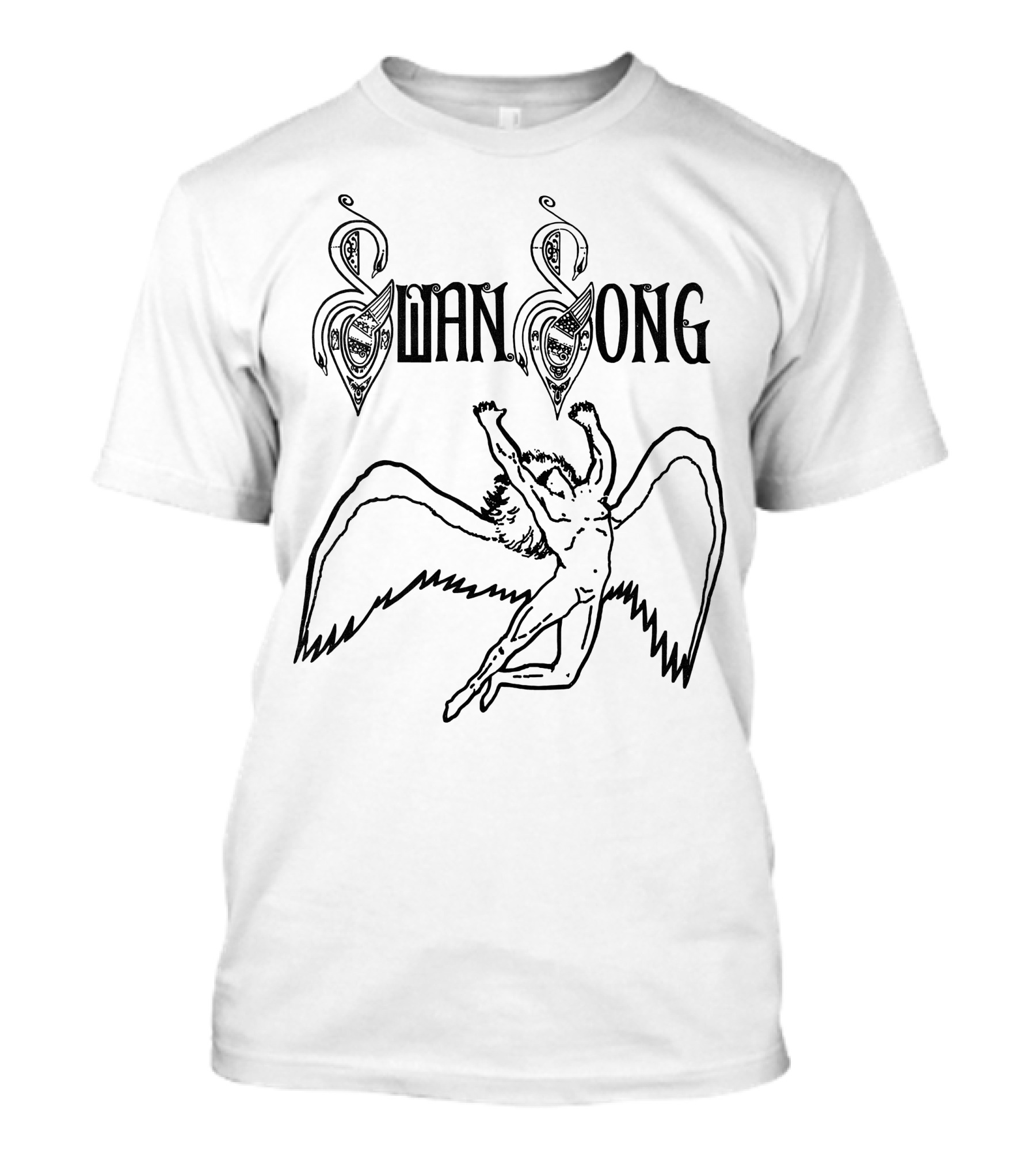 Swan Song Led Zeppelin Angel Classic T-Shirt