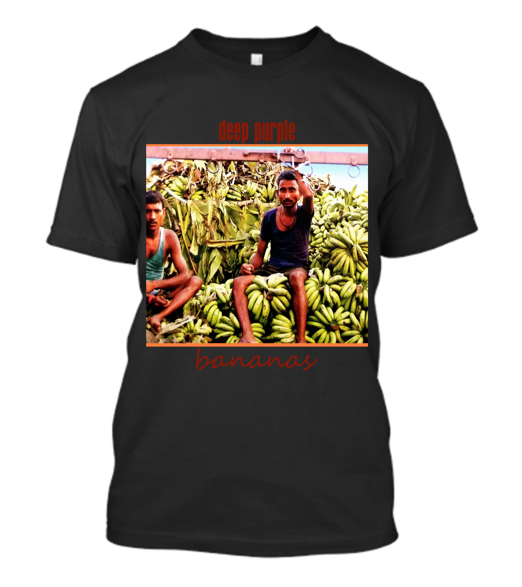 Deep Purple Bananas Album Cover Artwork T-Shirt