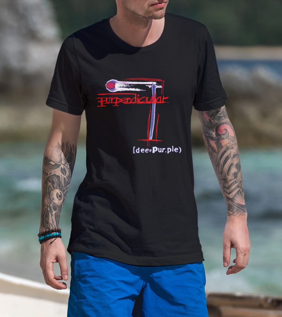 Perpendicular Deep Purple 22 P T-Shirt
