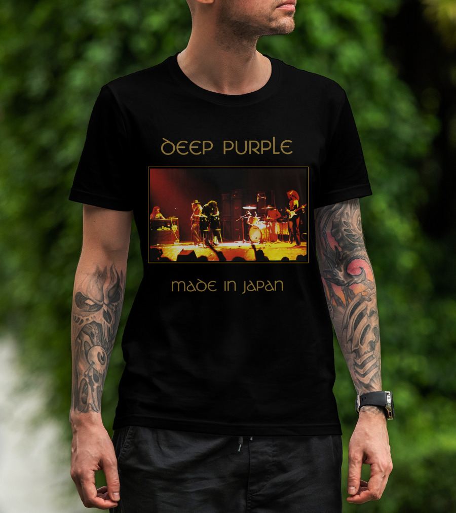 Deep Purple Made In Japan Live Concert Performance T-Shirt