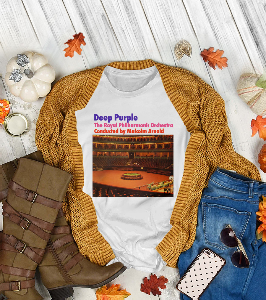 Deep Purple The Royal Philharmonic Orchestra Conducted By Malcolm Arnold T-Shirt