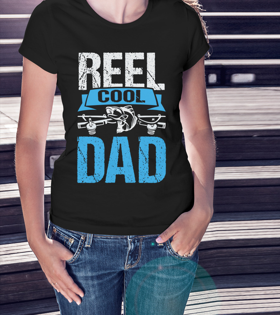 Reel Cool Dad Fishing T-Shirt