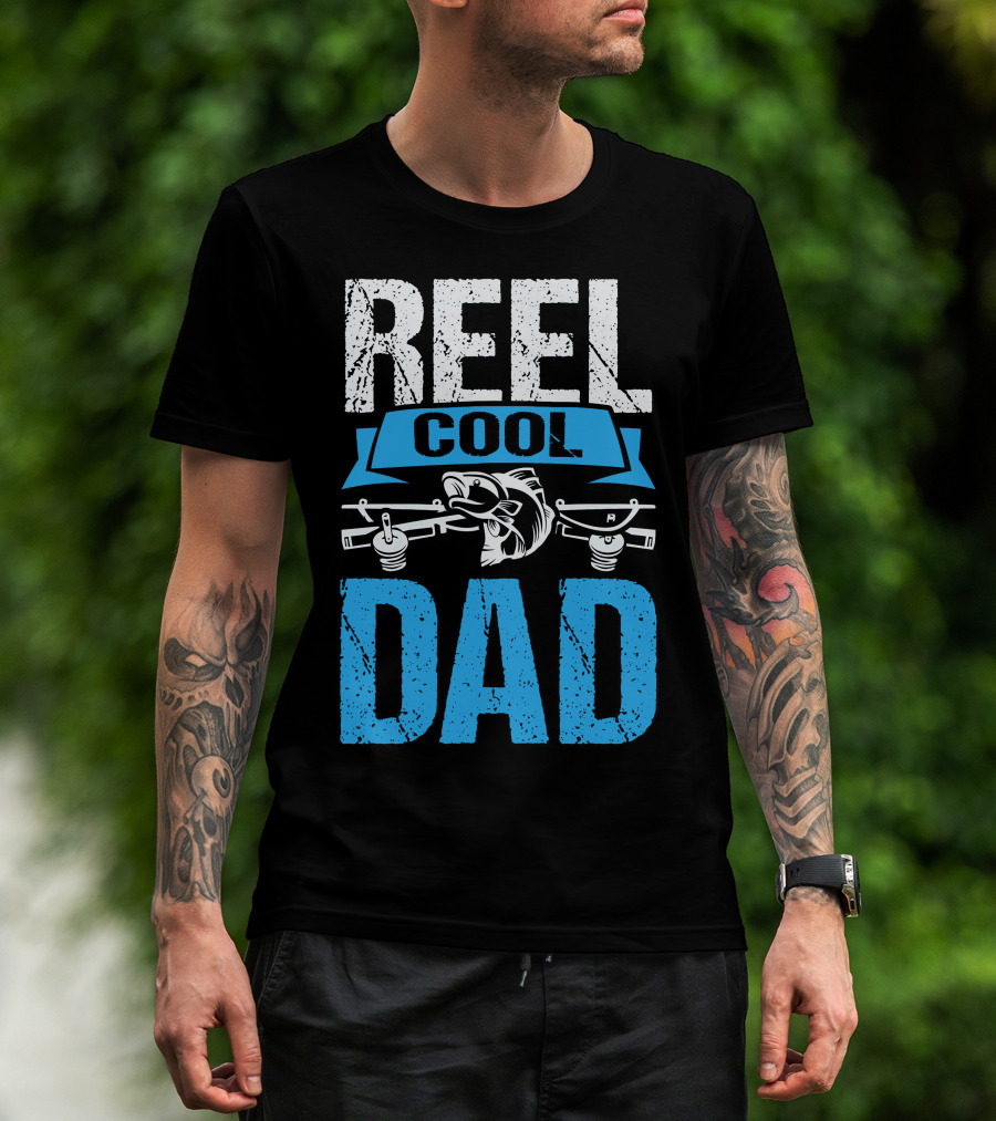 Reel Cool Dad Fishing T-Shirt
