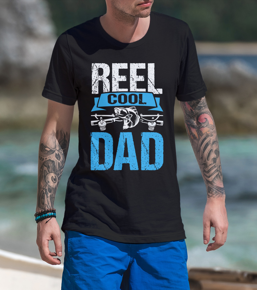 Reel Cool Dad Fishing T-Shirt