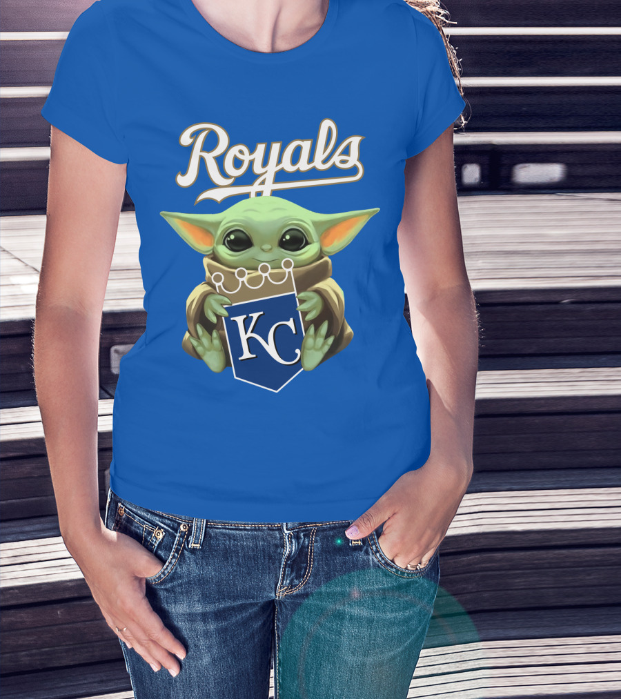 Baby Yoda Royals KC T-Shirt