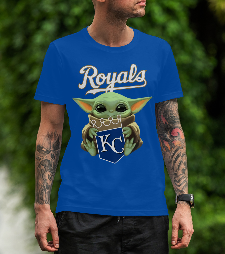 Baby Yoda Royals KC T-Shirt