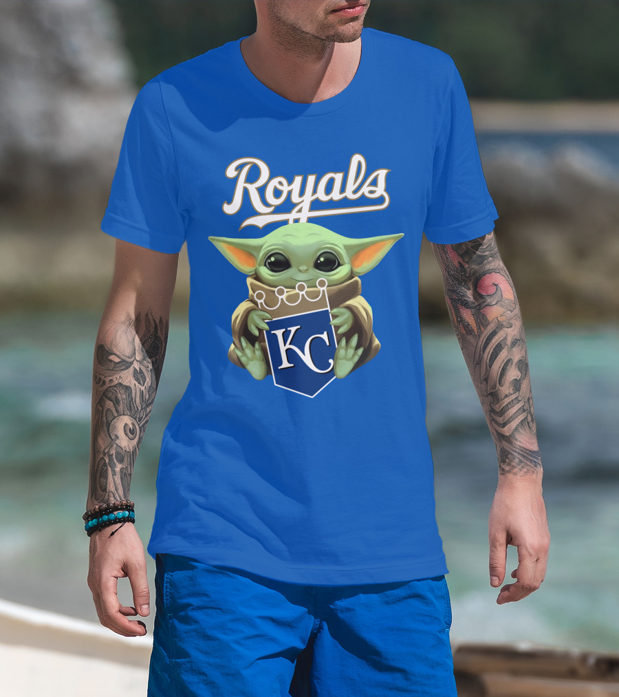 Baby Yoda Royals KC T-Shirt