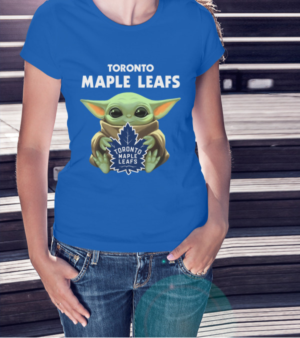 Toronto Maple Leafs Baby Yoda T-Shirt