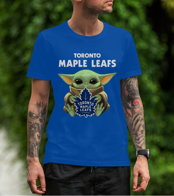 Toronto Maple Leafs Baby Yoda T-Shirt