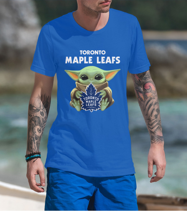 Toronto Maple Leafs Baby Yoda T-Shirt