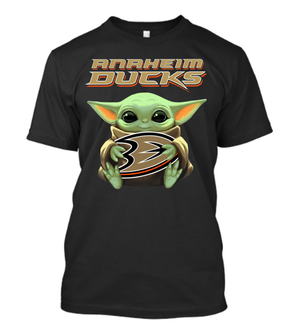 Anaheim Ducks Baby Yoda T-Shirt