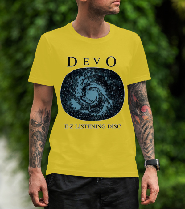 DEVO E-Z Listening Disc Spiral T-Shirt