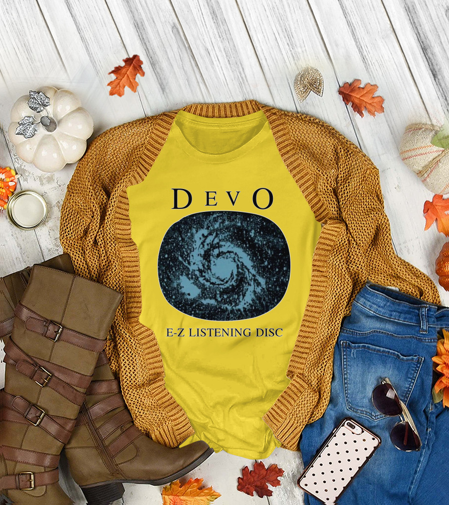 DEVO E-Z Listening Disc Spiral T-Shirt