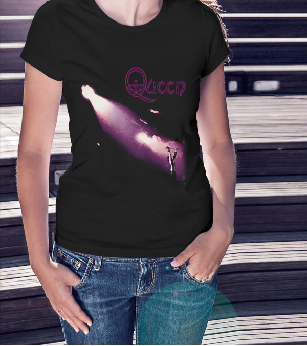 Queen Purple Stage Performance Iconic Band T-Shirt