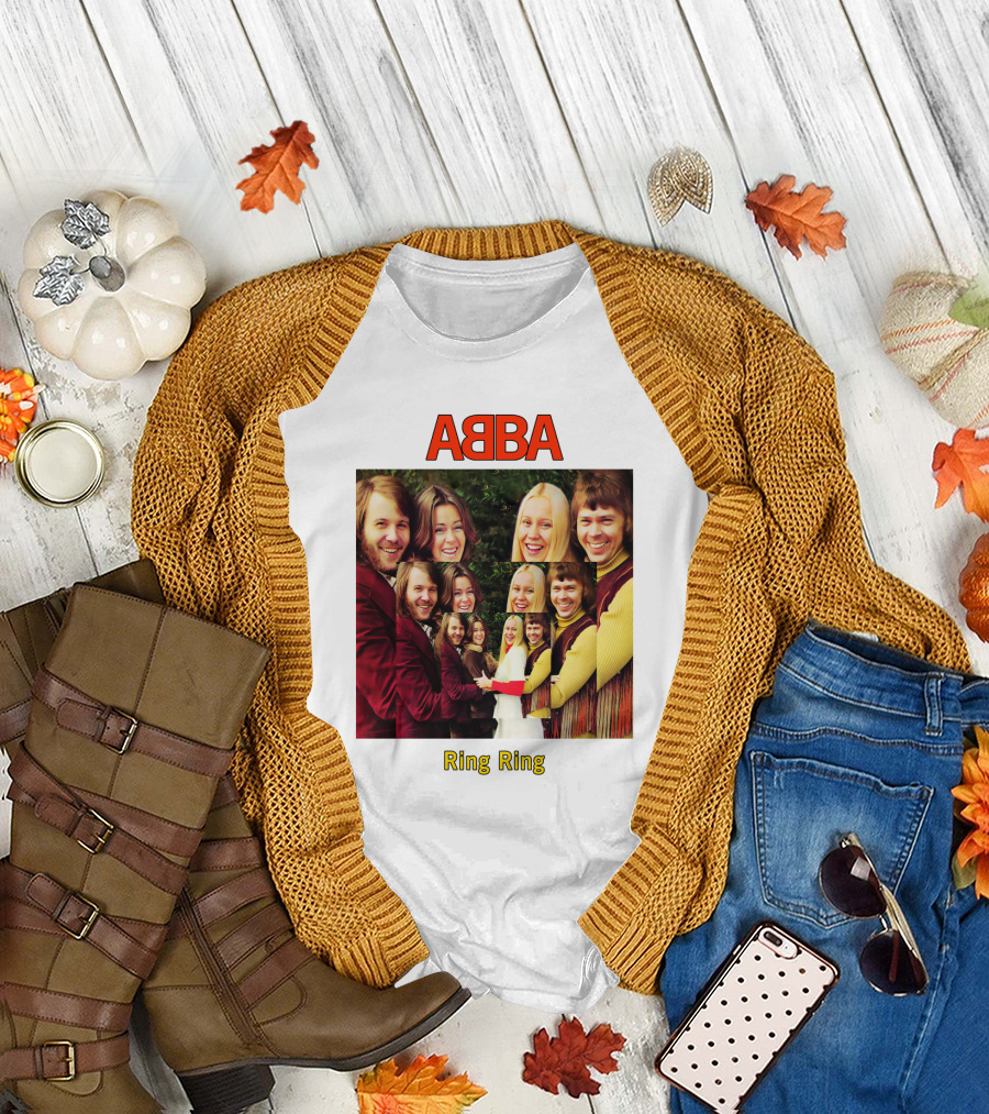 ABBA Ring Ring Album Cover T-Shirt