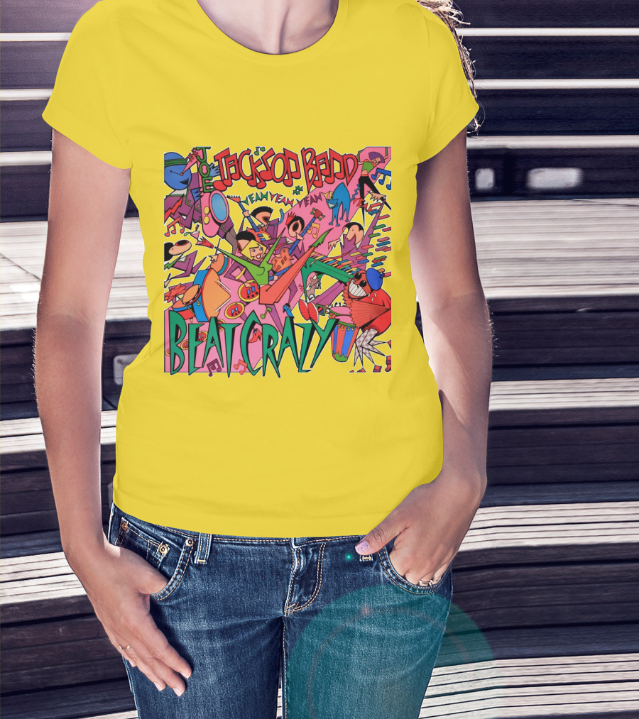 Joe Jackson Band Beat Crazy Colorful Music T-Shirt