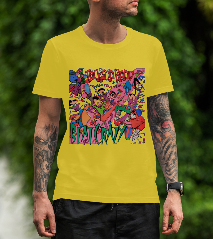 Joe Jackson Band Beat Crazy Colorful Music T-Shirt