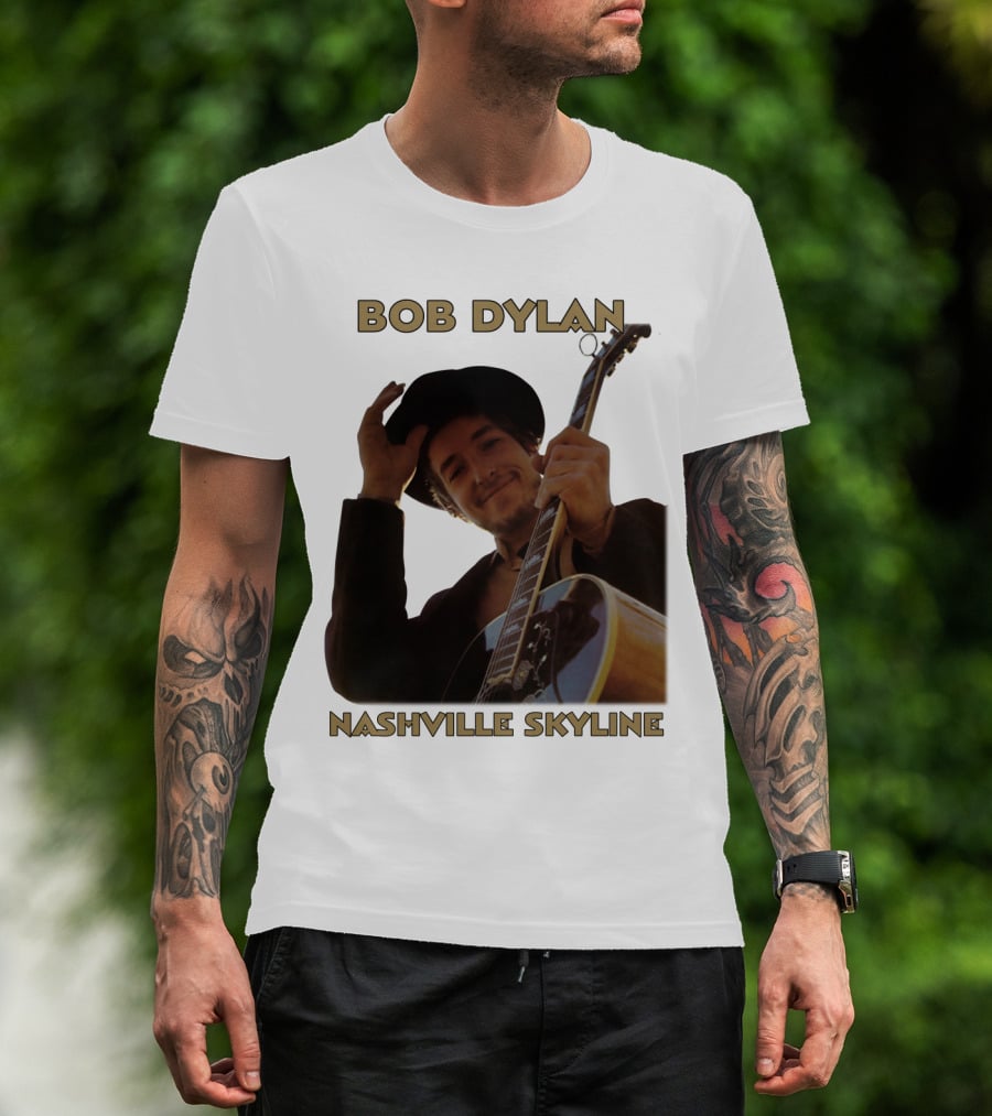 Bob Dylan Nashville Skyline T-Shirt