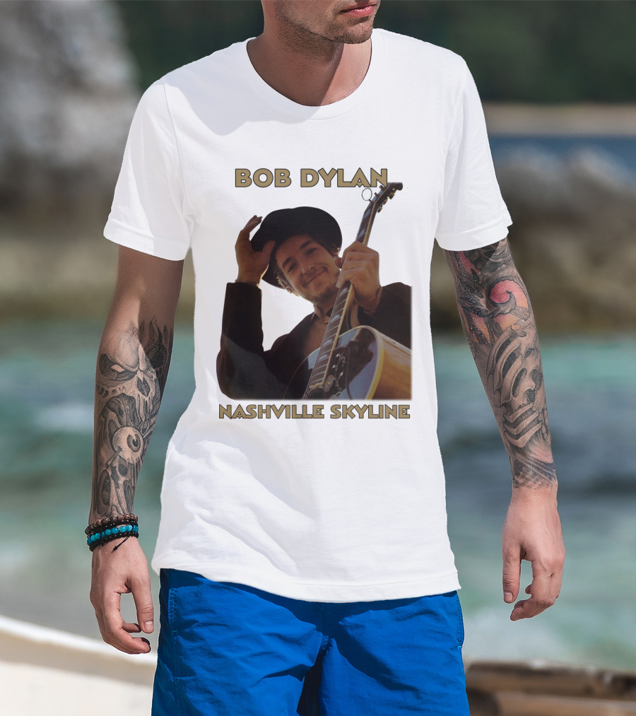 Bob Dylan Nashville Skyline T-Shirt