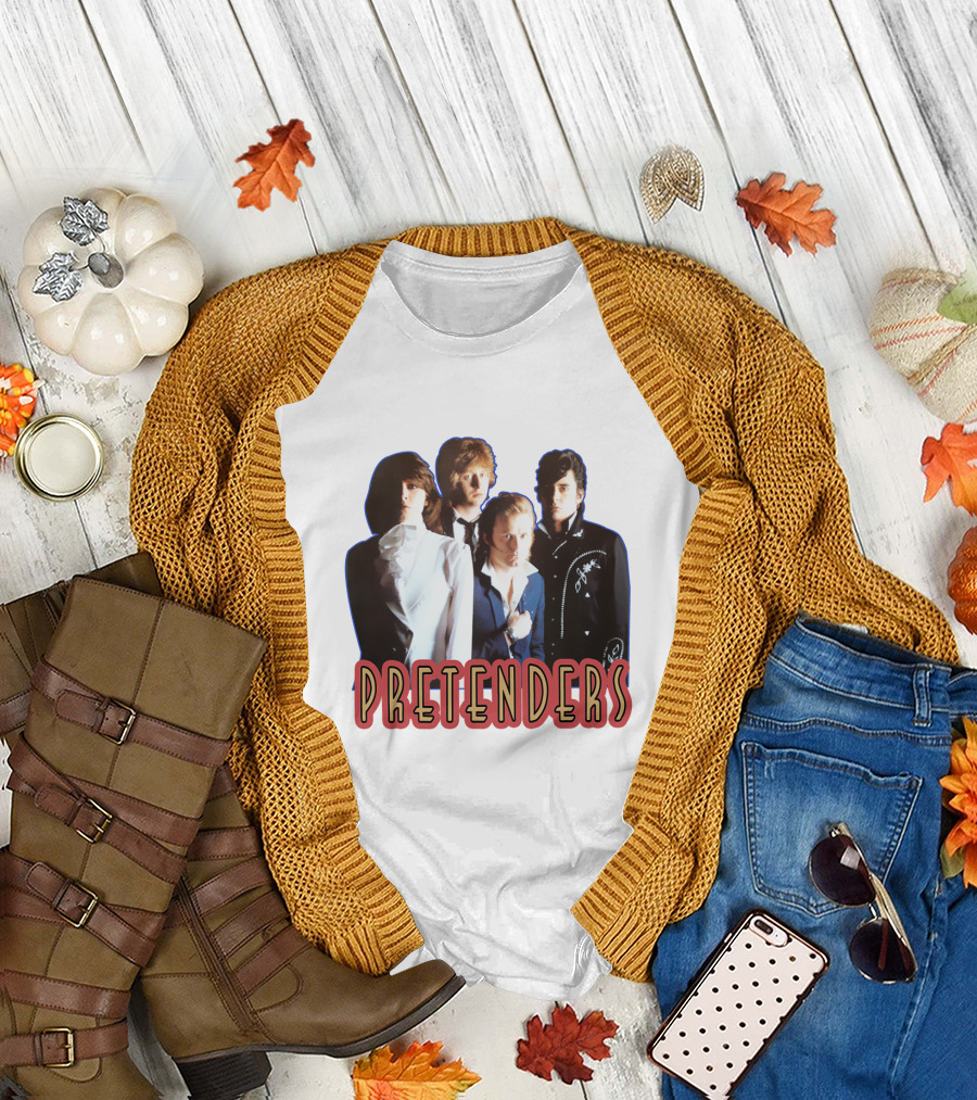 Pretenders Band Group Photo T-Shirt
