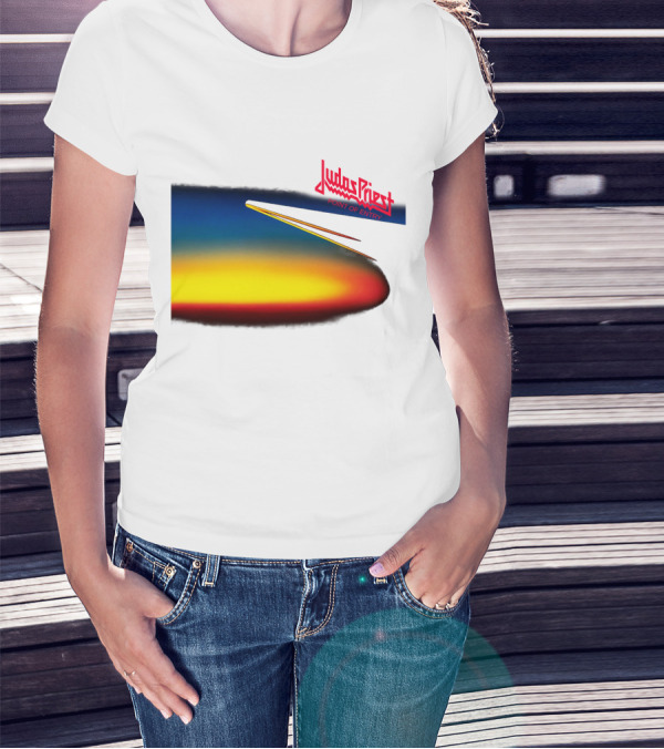 Judas Priest Point Of Entry Gradient Horizon T-Shirt